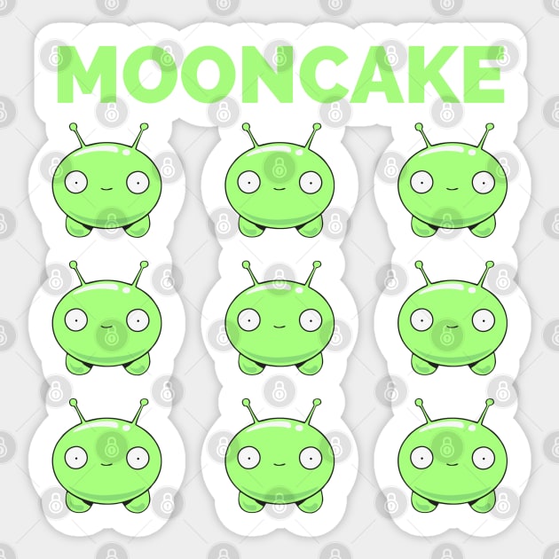 Final Space Mooncake Chookity Pok - Funny Sticker by Famgift